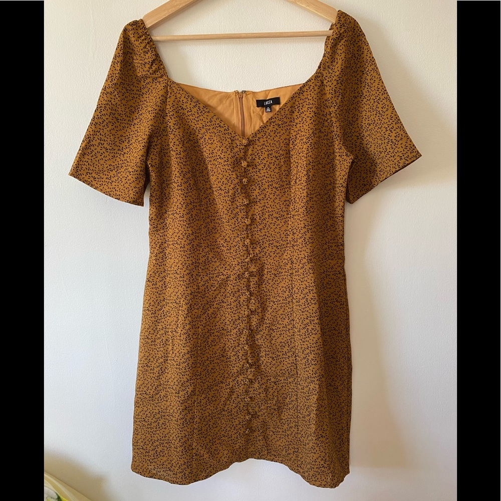 Lucca Dainty Dotted Print Dress